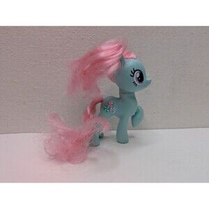 ☀️ 3/$20 My Little Pony MLP Minty G4 Brushable Raised Leg 2016 Peppermints Teal